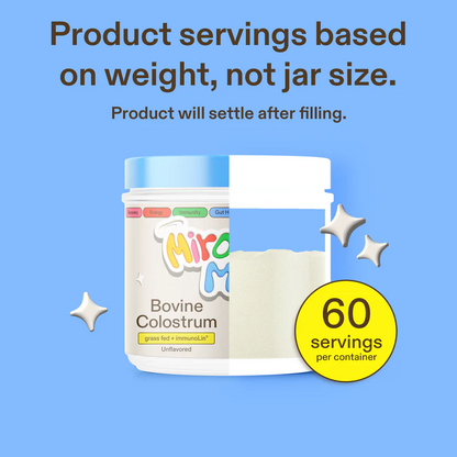 Miracle Moo Colostrum Unflavored (60 days)