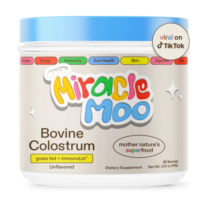 Miracle Moo Colostrum Unflavored (60 days)